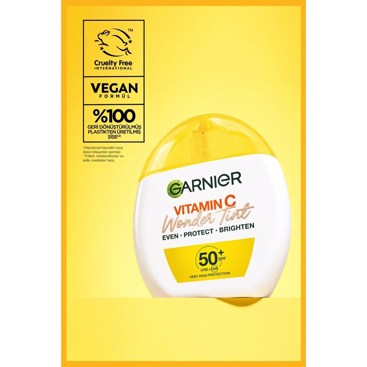 Nemlendirici Güneş Kremi Wonder Tint C Vitamini Orta 40 ml