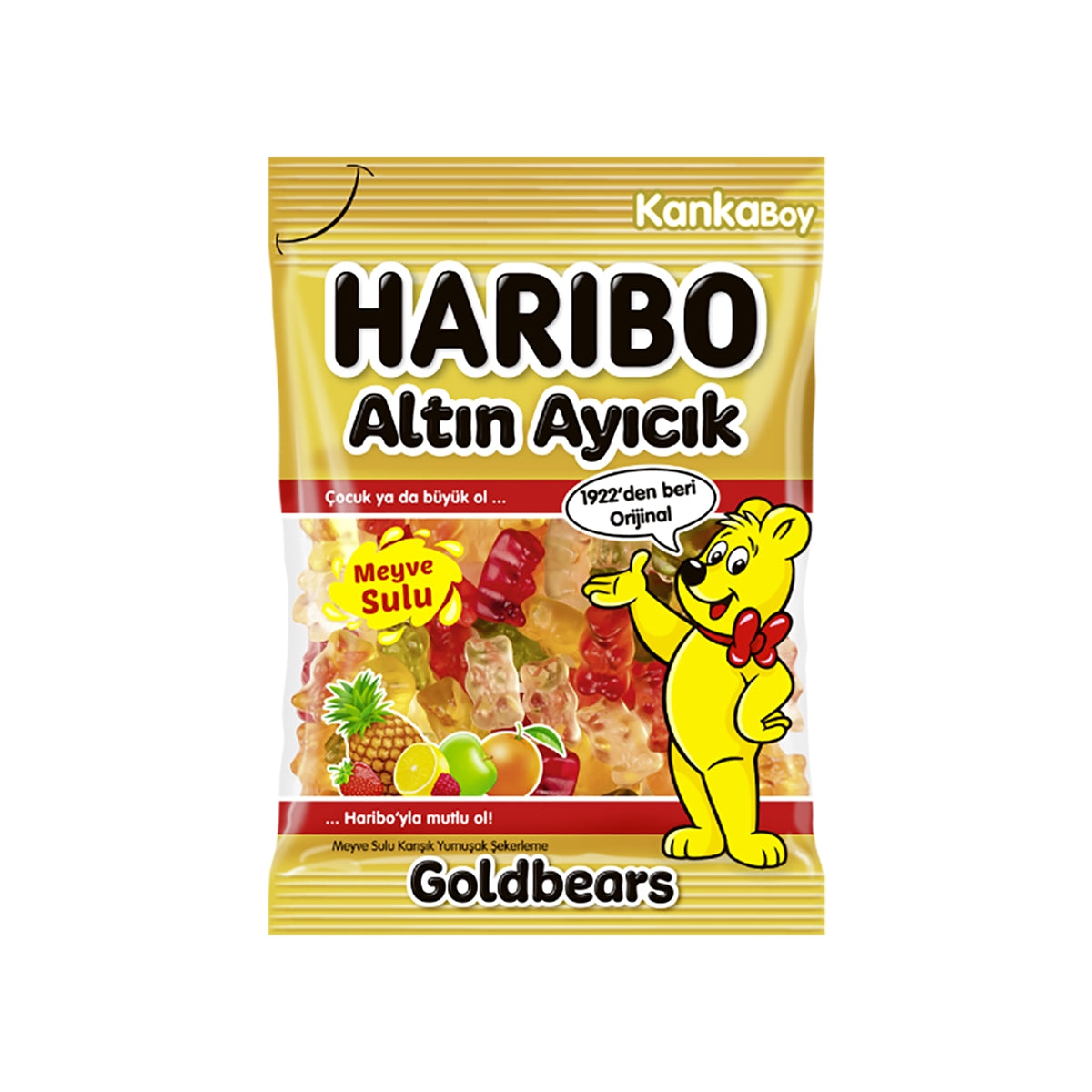 Yumuşak Şeker Altın Ayıcık 80G