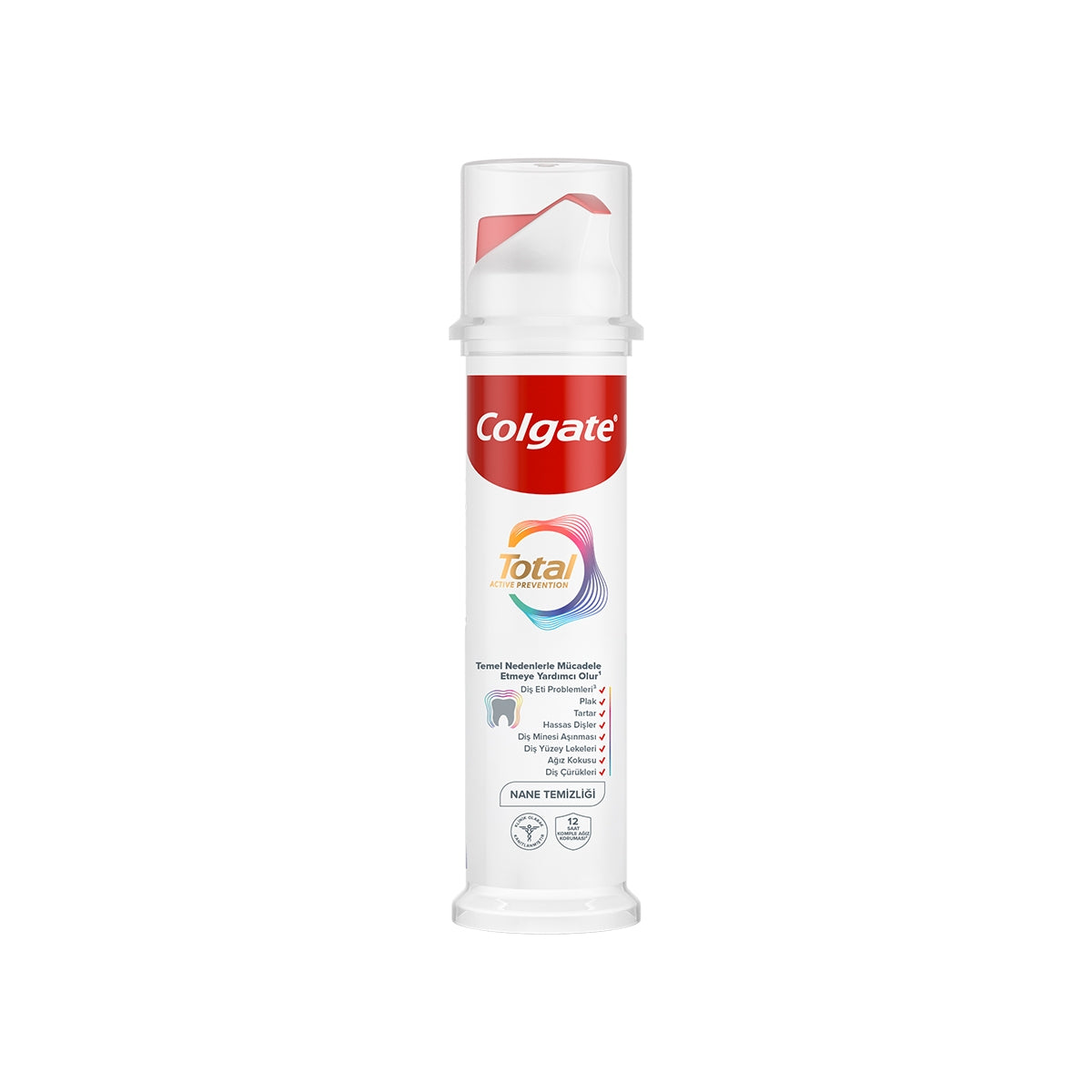Colgate Total Clean Mint Pump Diş Macunu 100 ml