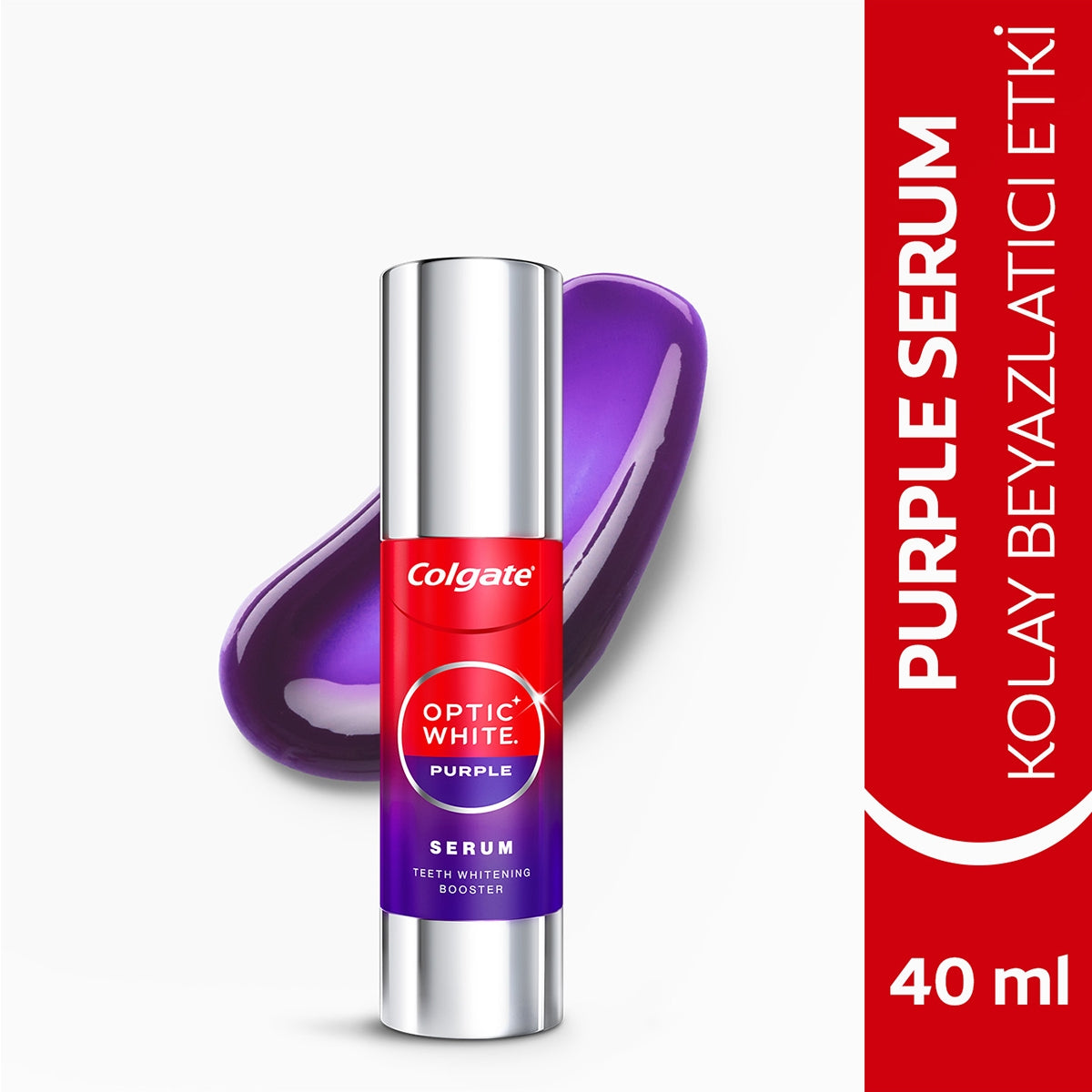 Colgate Optic White Purple Beyazlatıcı Serum 40 ml