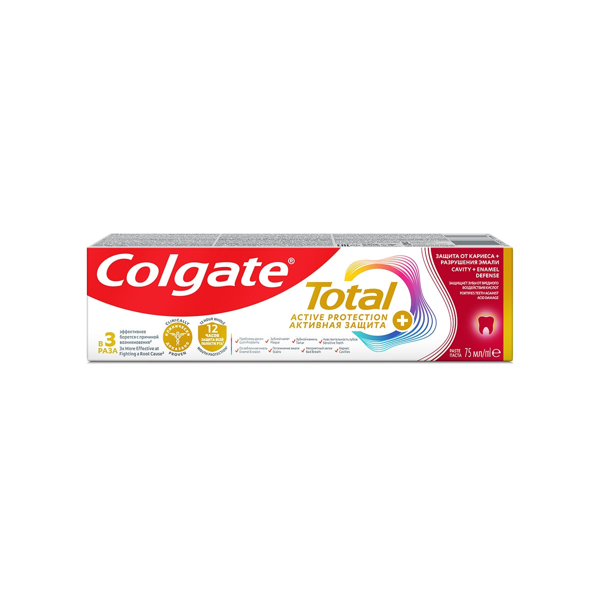 Colgate Total Çürük ve Aşınma Diş Macunu 75 ml