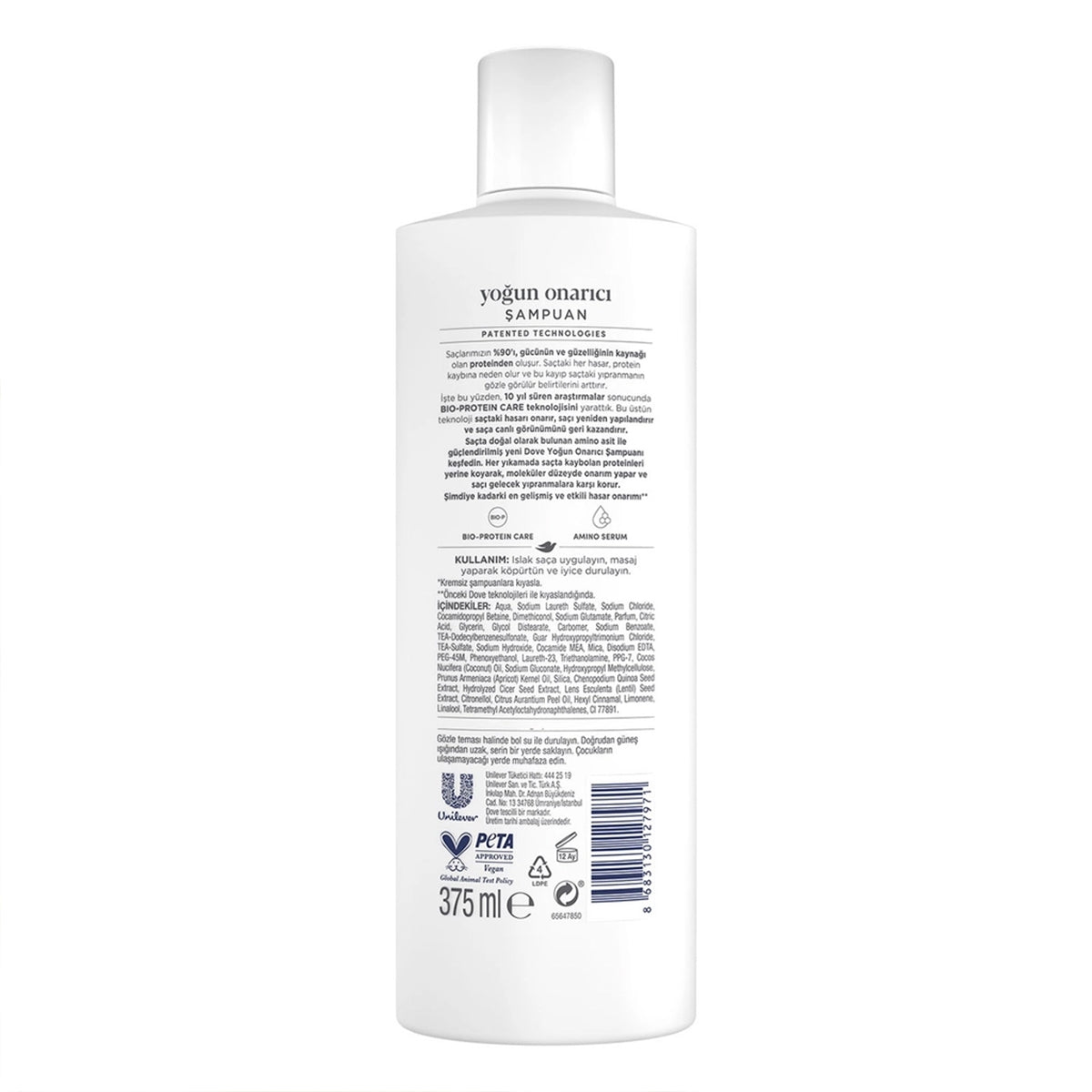 Şampuan Amino Serum Yoğun Onarıcı 375 ml