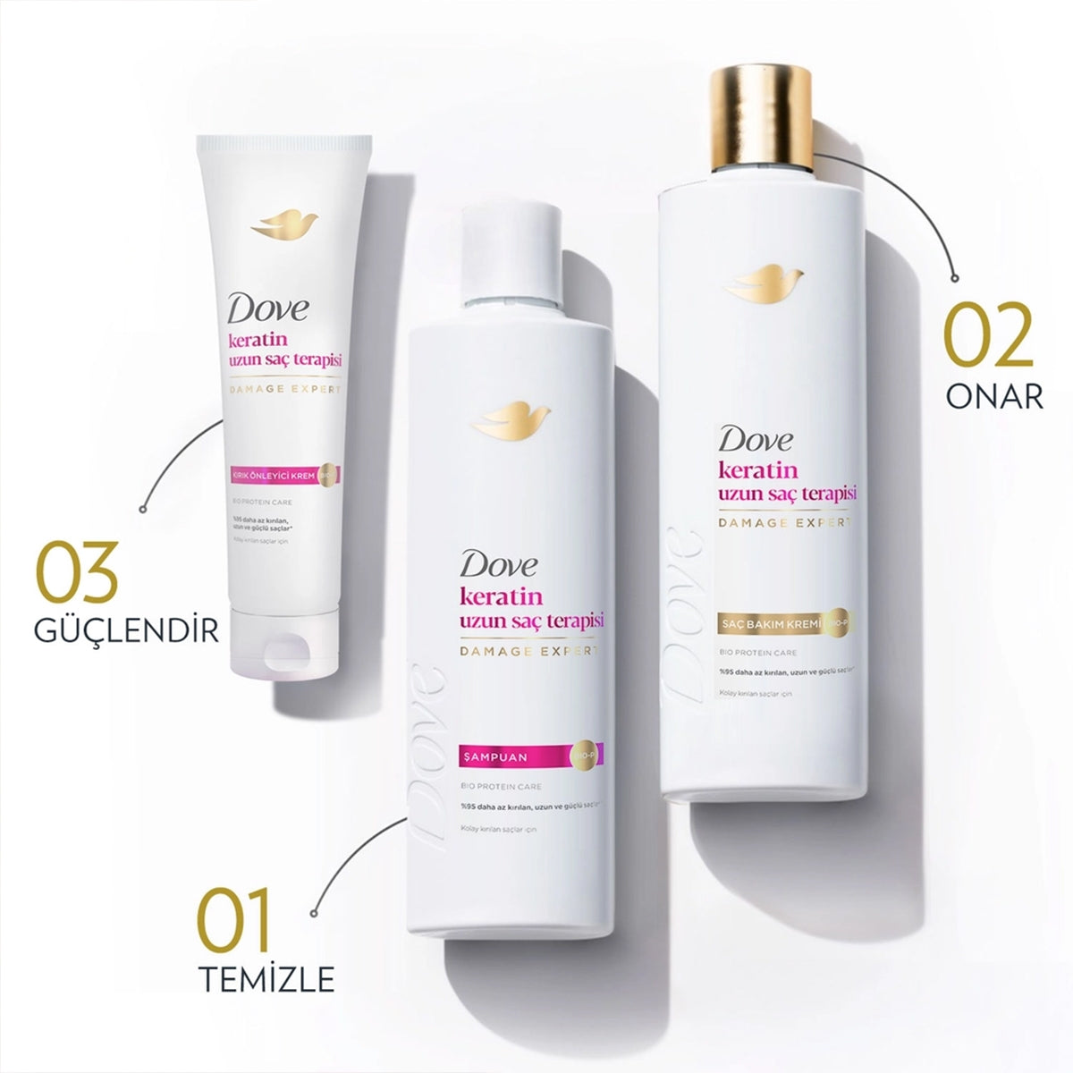 Şampuan Keratin Uzun Saç Terapisi 375 ml