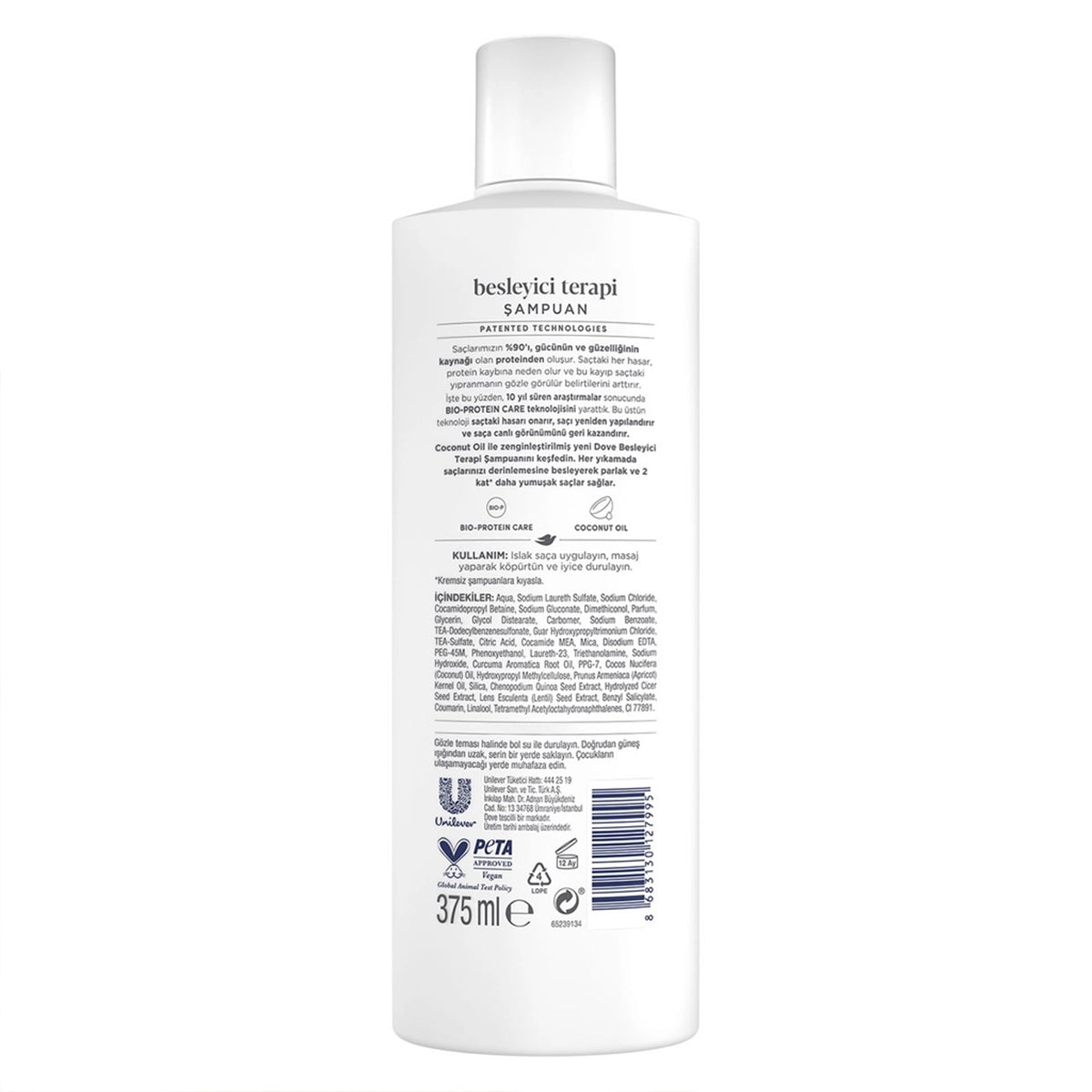 Şampuan Coconut Oil Besleyici Terapi 375 ml