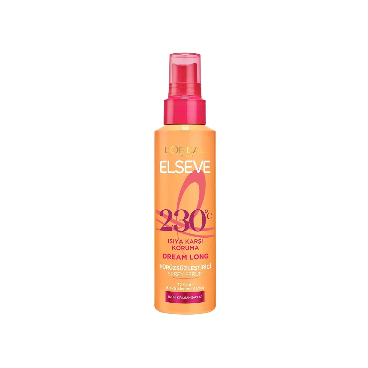 Saç Serumu Sprey Dream Long Isı Koruyucu Pürüzsüzleştirici 150 ml