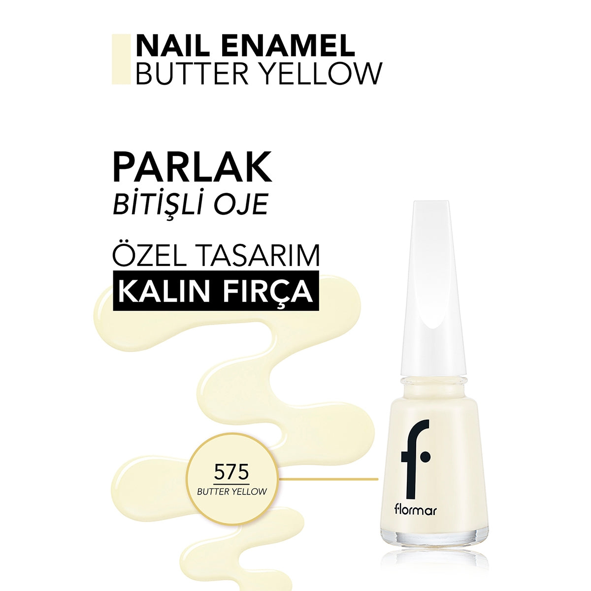 Nail Enamel 575 Butter Yellow