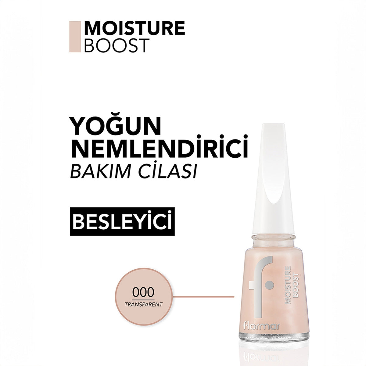 Moisture Boost Nemlendirici ve Besleyici Oje Bazı/Tırnak Cilası