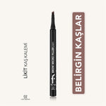 Brow Micro Filler Tarak Uçlu Doğal Bitişli Kaş Kalemi 002 Light Brown