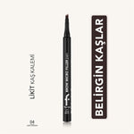 Brow Micro Filler Tarak Uçlu Doğal Bitişli Kaş Kalemi 003 Deep Brown