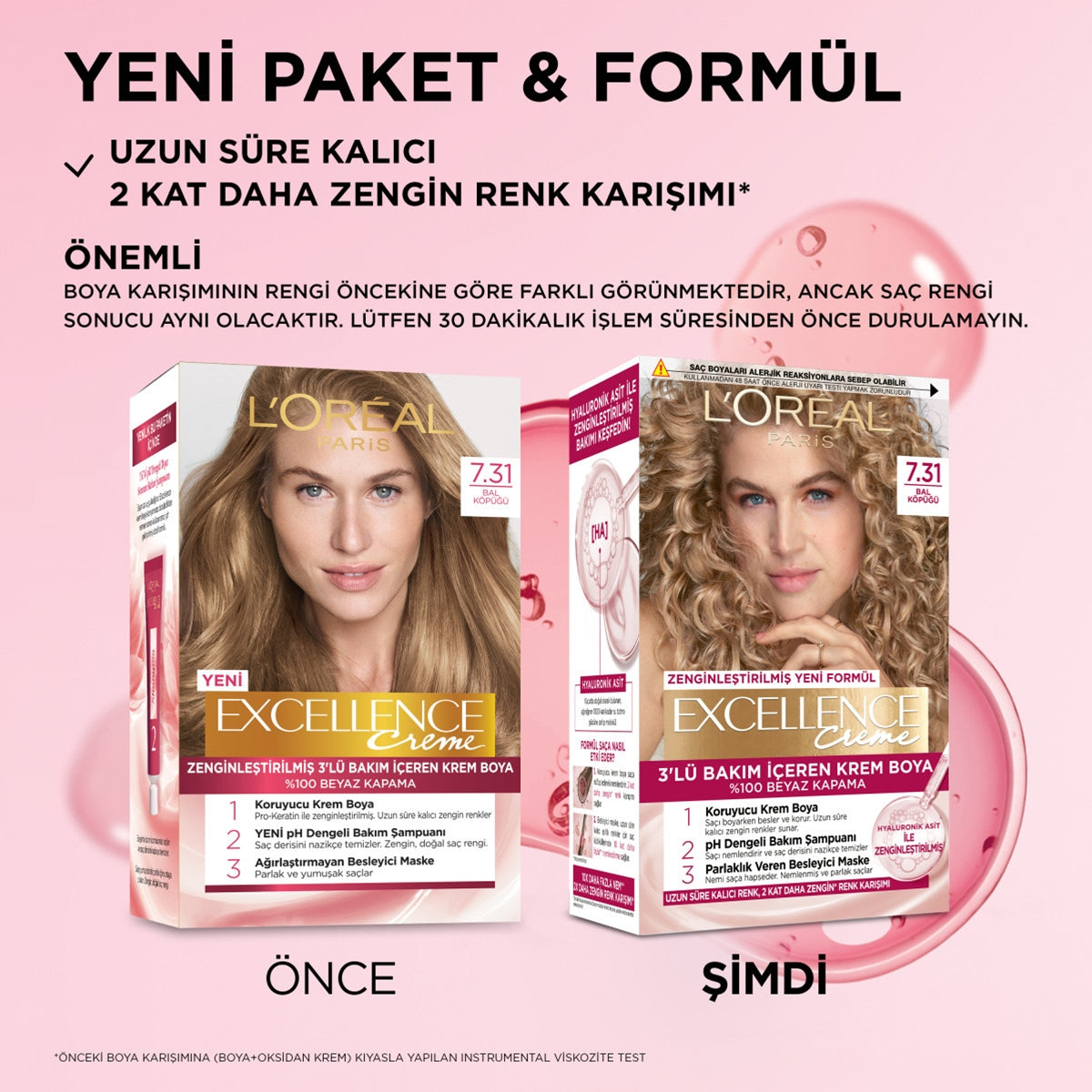 Creme Saç Boyası Bal Köpüğü 7-31