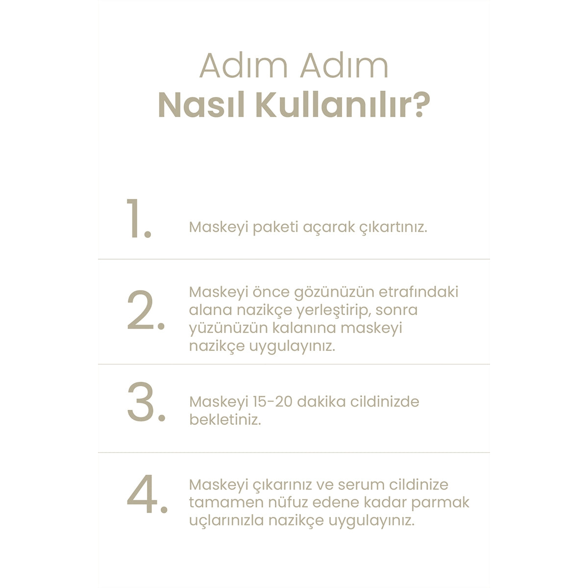 Kağıt Yüz Maskesi Pirinç Özlü 23g