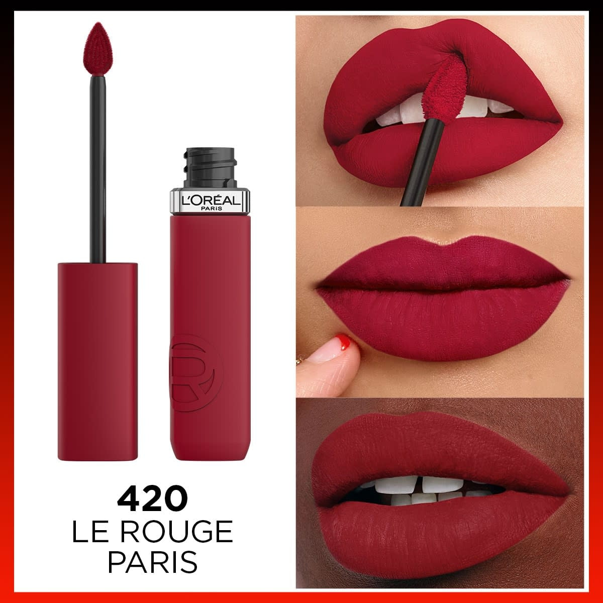 Infaillible Matte Resistance Likit Mat Ruj 420 Le Rouge Paris