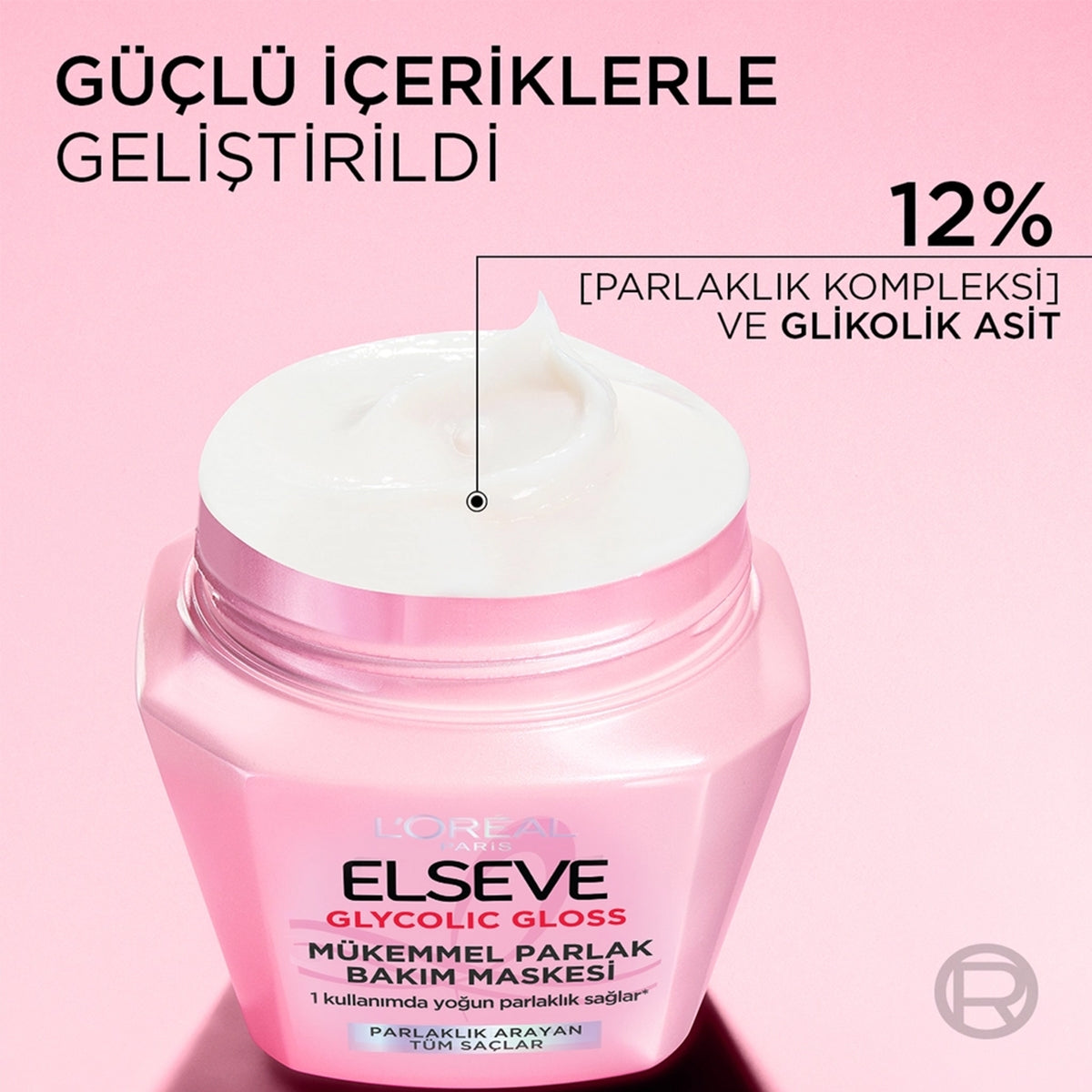 Saç Maskesi Glyco Core 300 ml
