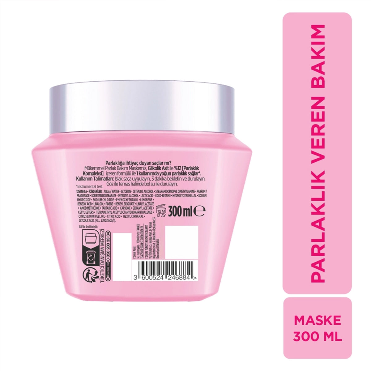 Saç Maskesi Glyco Core 300 ml