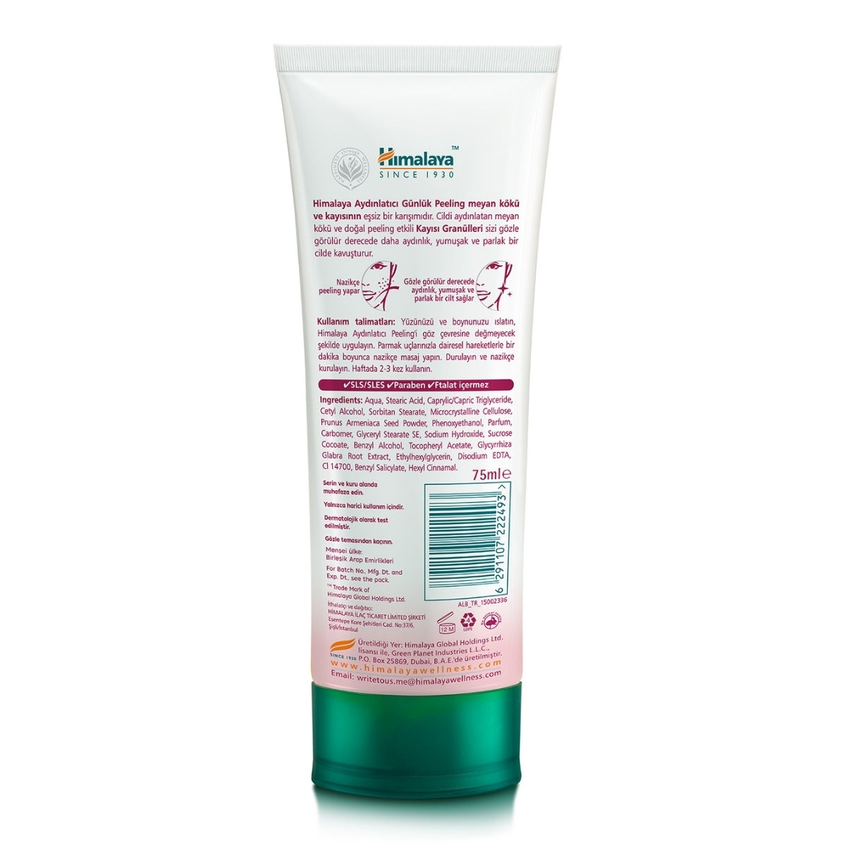 Aydınlatıcı Yüz Temizleyici Peeling 75 ml