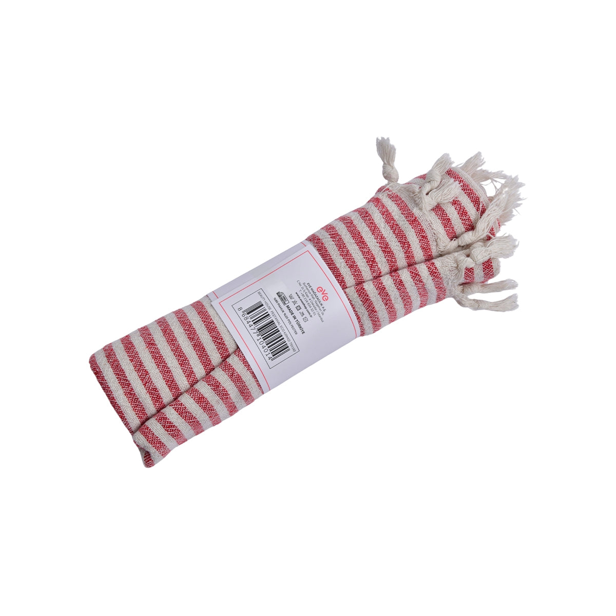 Eco Seri Kırmızı Peştamal 75X160cm