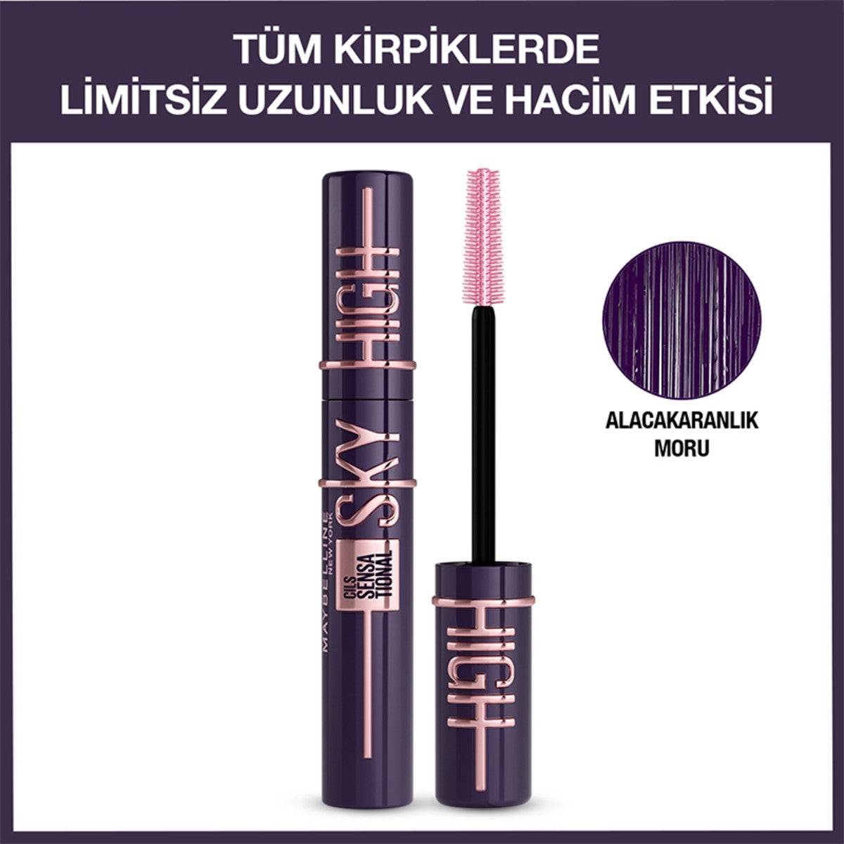 Lash Sensational Sky High Plum Twilight Maskara