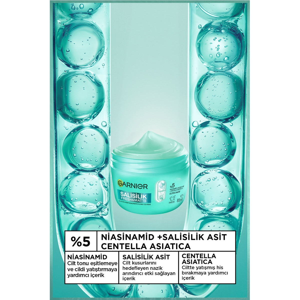 Nemlendirici Sorbet Krem Salisilik Asit 85ML