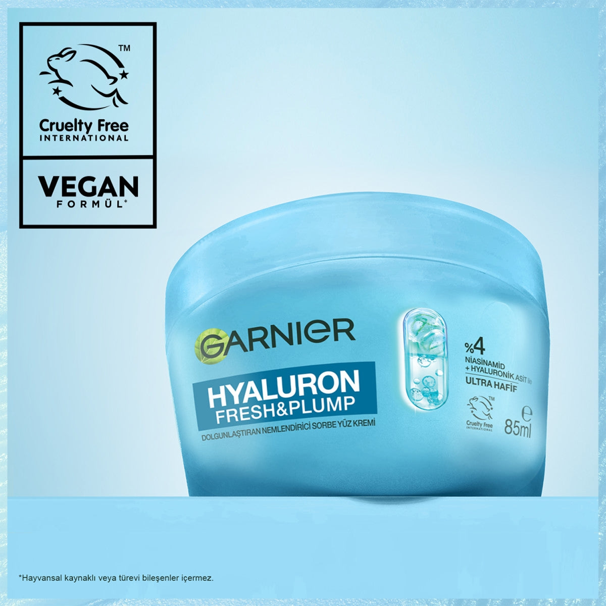 Nemlendirici Sorbet Krem Hyaluronic Asit 85 ml