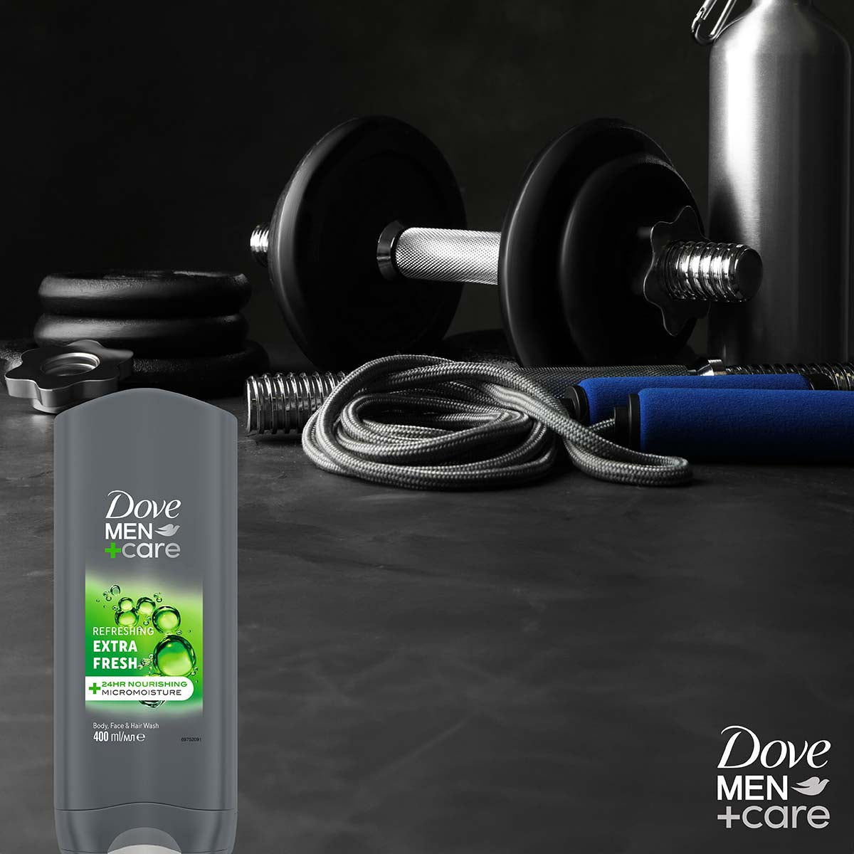 Dove Men +Care Extra Fresh Ferahlatıcı Duş Jeli 400 ml