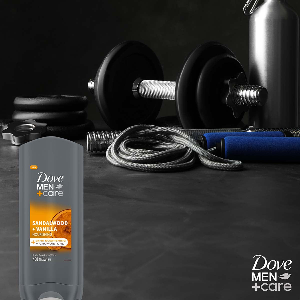 Sandalwood + Vanilla Besleyici Duş Jeli 400 ml