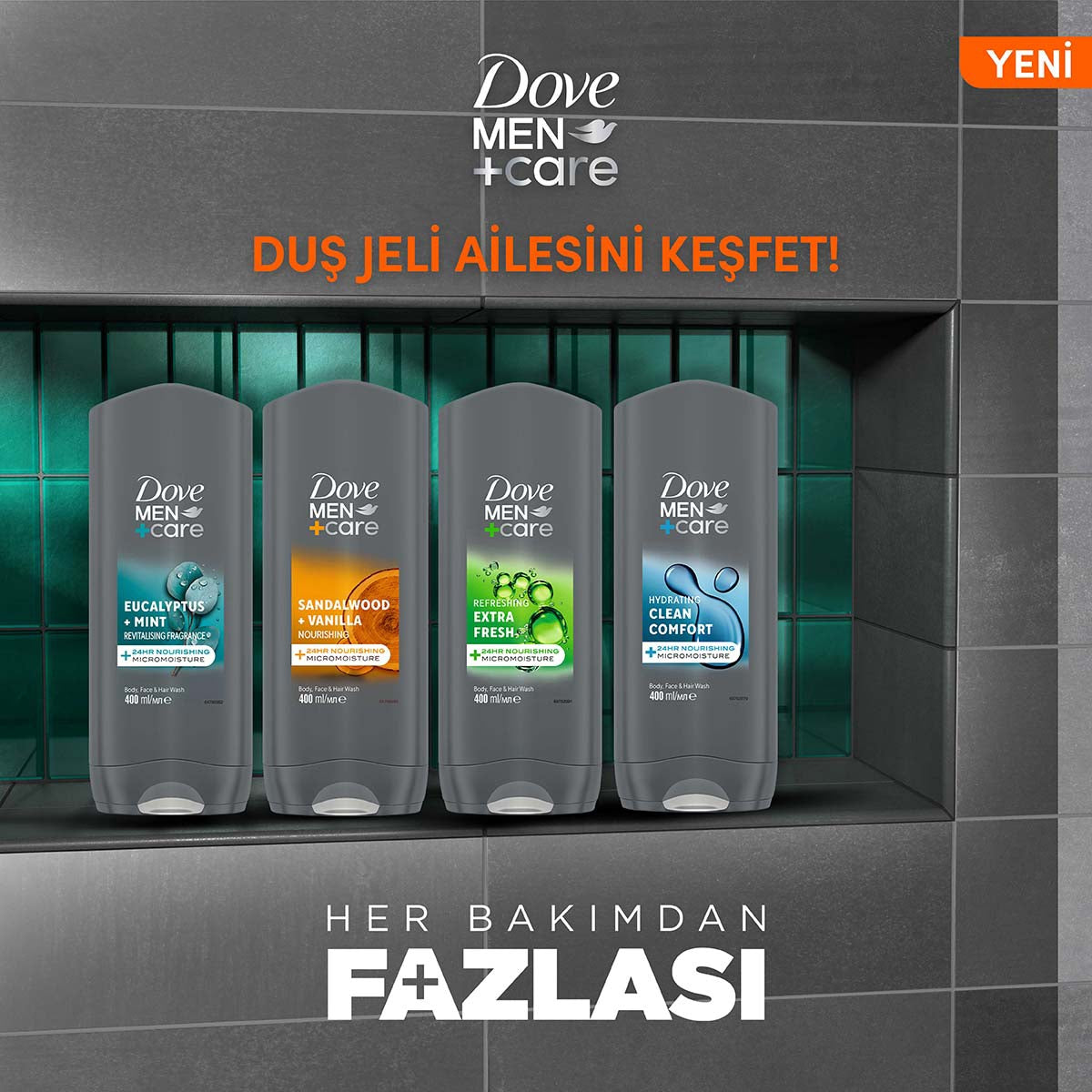 Sandalwood + Vanilla Besleyici Duş Jeli 400 ml