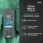 Dove Men +Care Eucalyptus + Mint Canlandırıcı Duş Jeli 400 ml