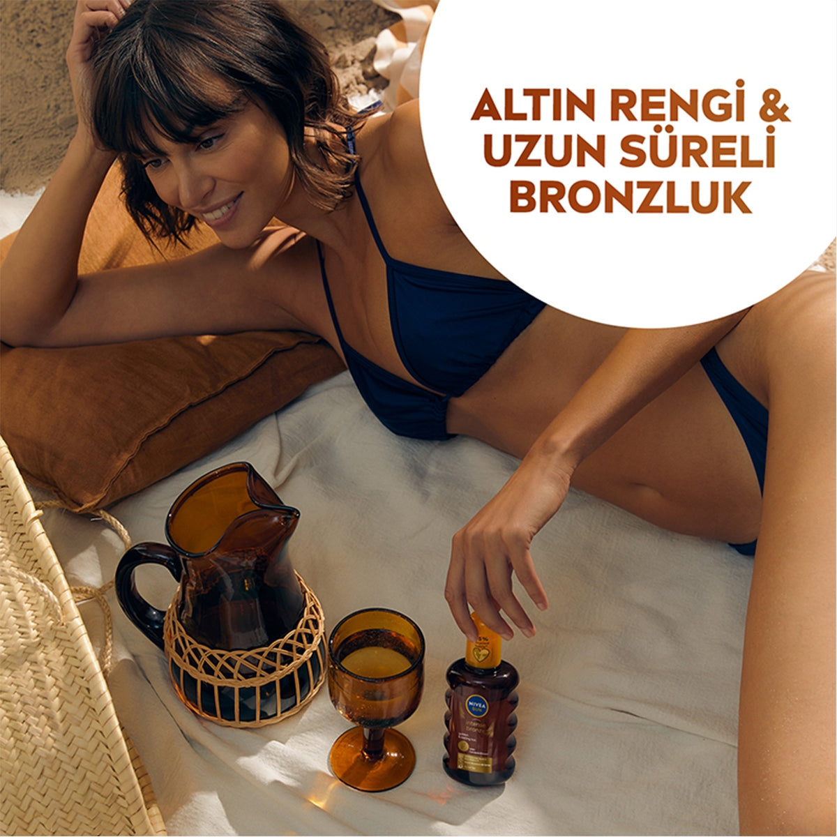 Yoğun Bronzlaştırıcı Güneş Yağı Spreyi 200 ML