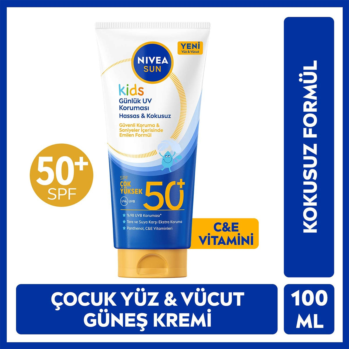 Güneş Kremi Kids Günlük Koruma 100 ml