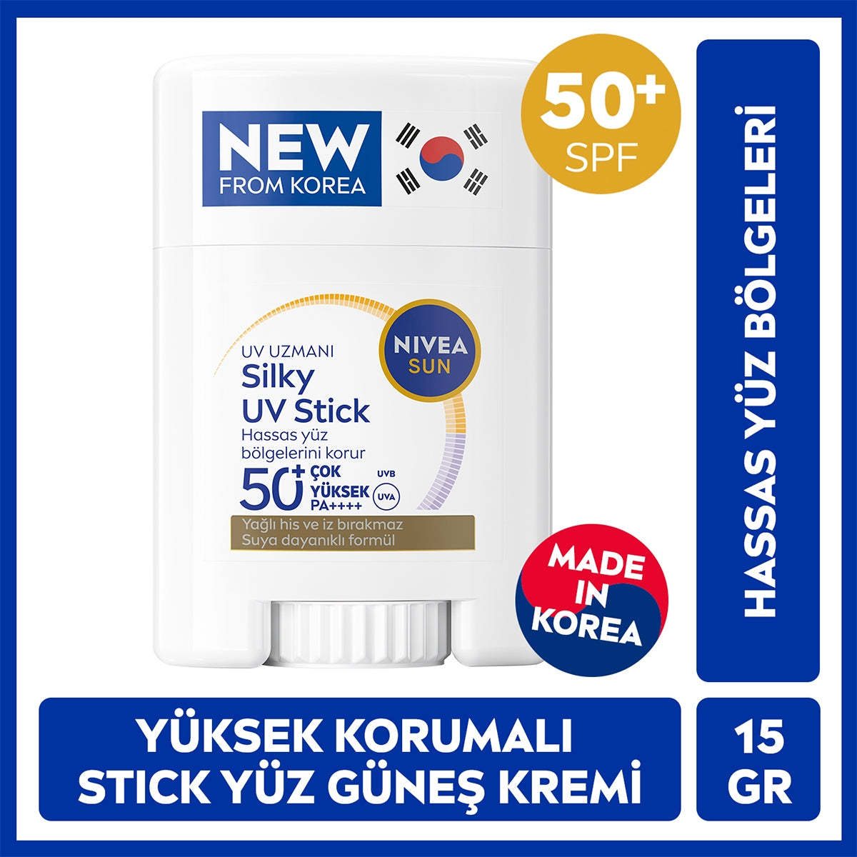 Güneş Stick Yüz İçin 15 GR