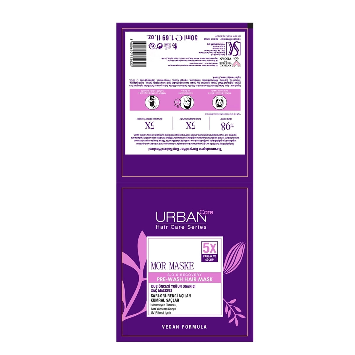 Saç Maskesi Mor Şase 50 ml
