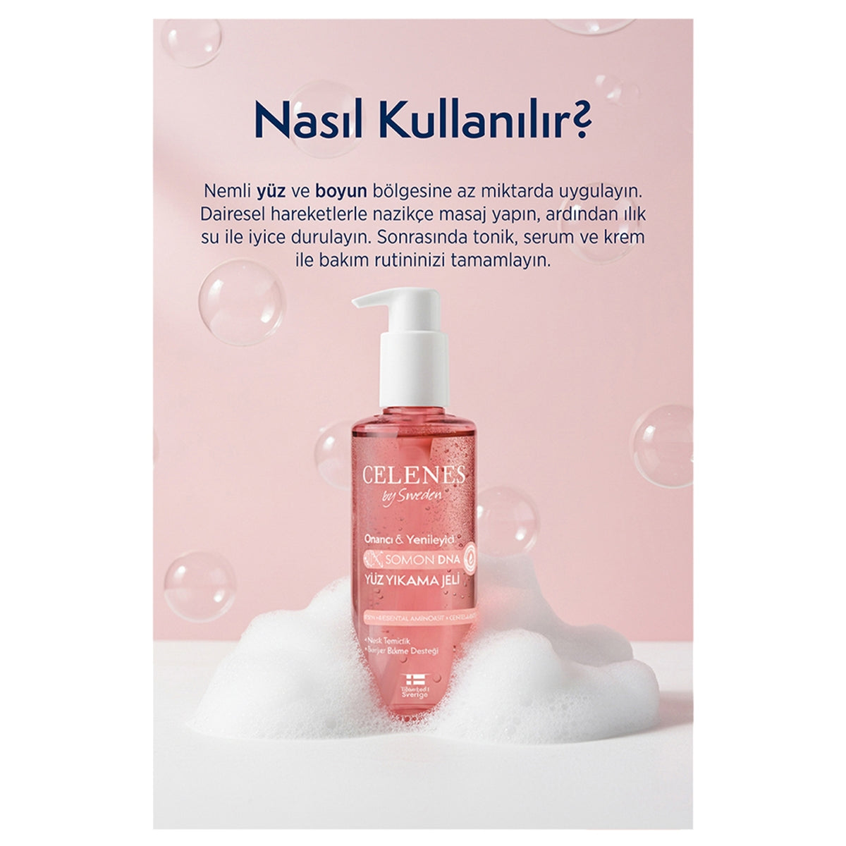 Yüz Temizleme Jeli Somon DNA 250ml