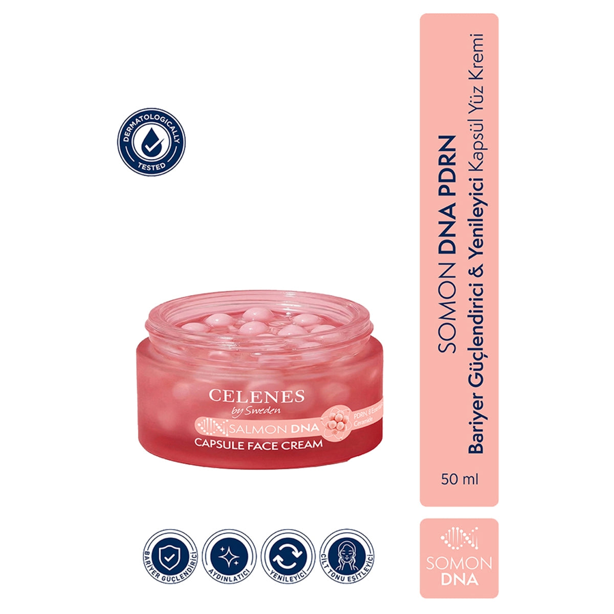 Yüz Kremi Somon Jel Kapsül 50ml