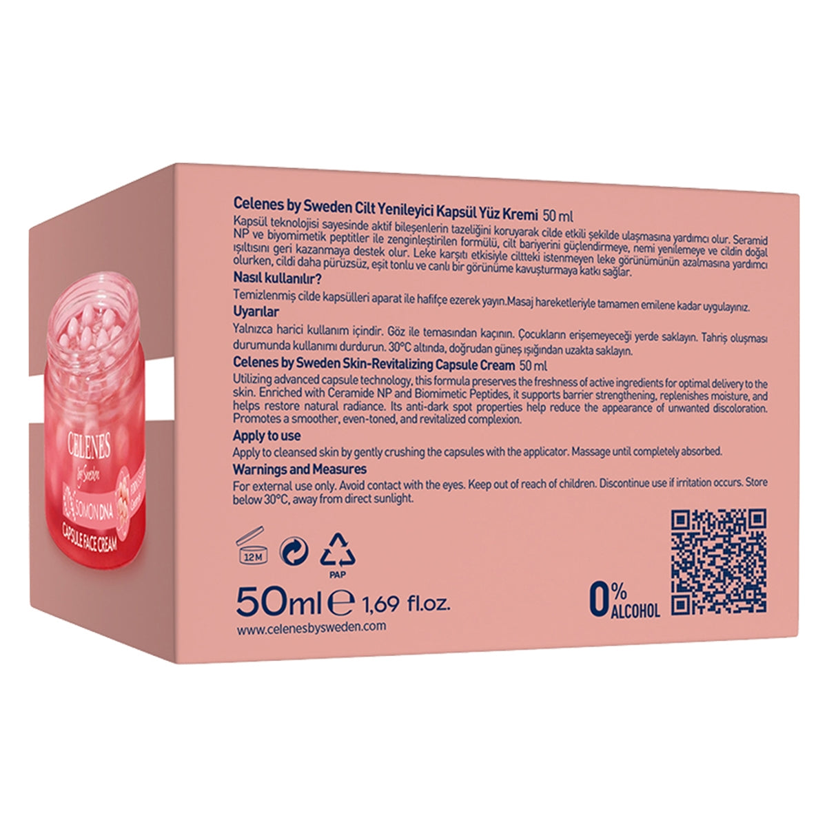 Yüz Kremi Somon Jel Kapsül 50ml