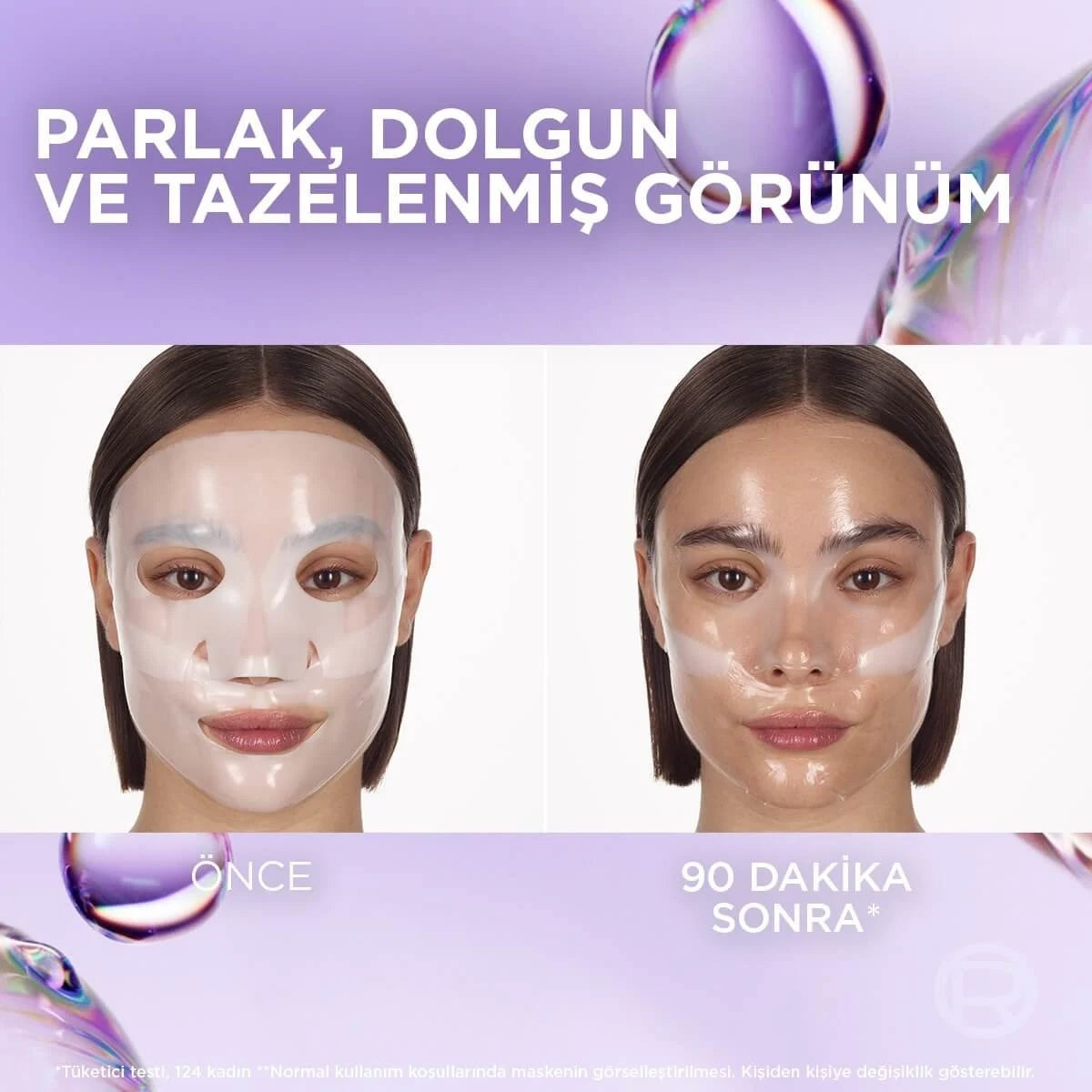 Kağıt Maske Glassy Skin