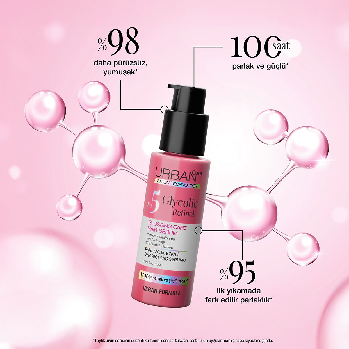 Saç Serumu Glycolic Retinol 100 ml