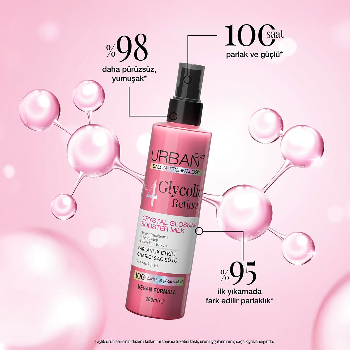 Sıvı Saç Kremi Glycolic Retinol 200 ml