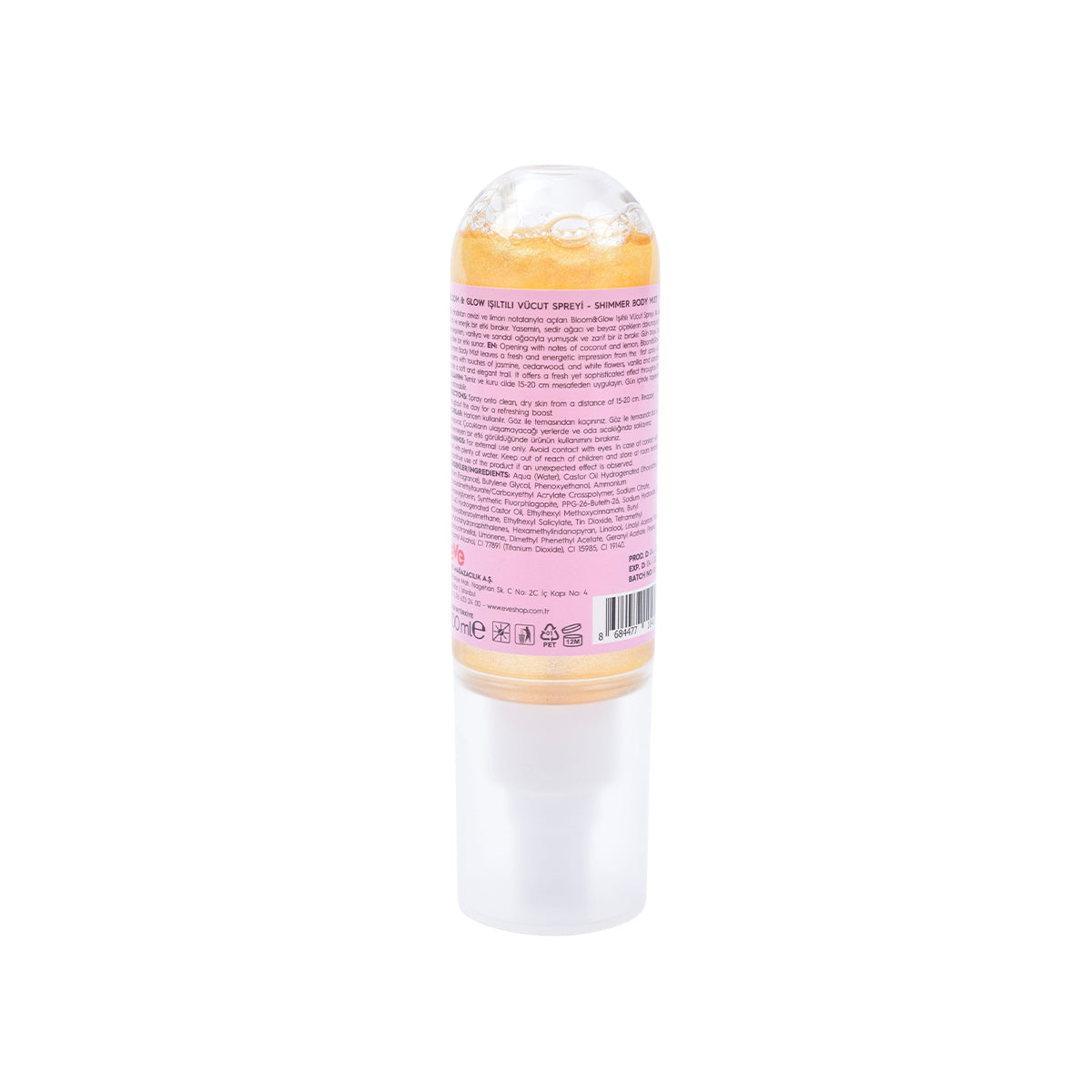 BEAUTY GIRL BLOOM GLOW BODYMIST 100ML