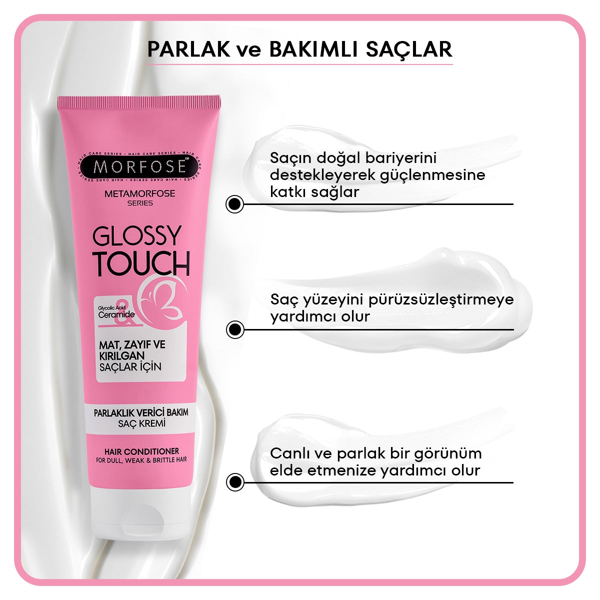 Saç Kremi Metamorfose Parlaklık Verici Bakım 250 ml