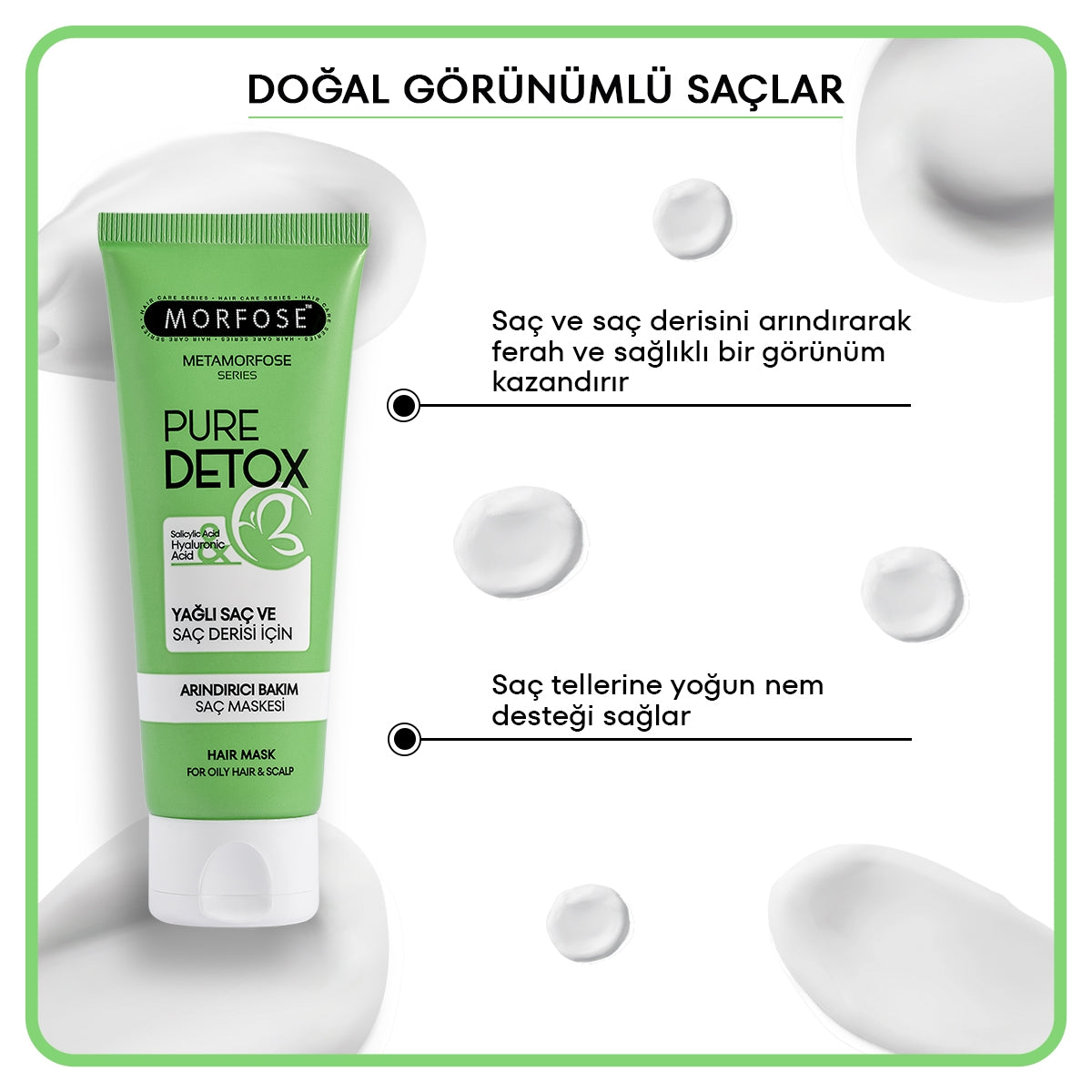 Saç Maskesi Metamorfose Arındırıcı Bakım 75 ml