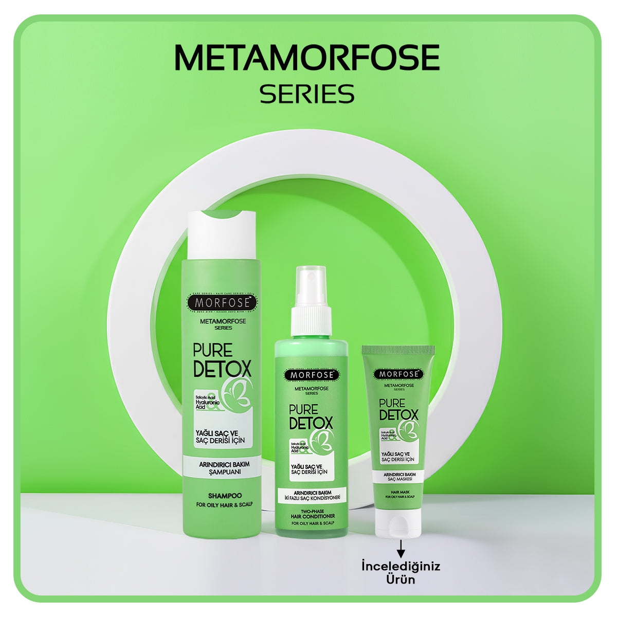 Saç Maskesi Metamorfose Arındırıcı Bakım 75 ml