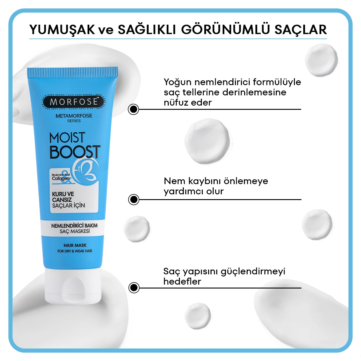 Saç Maskesi Metamorfose Nemlendirici Bakım 75 ml