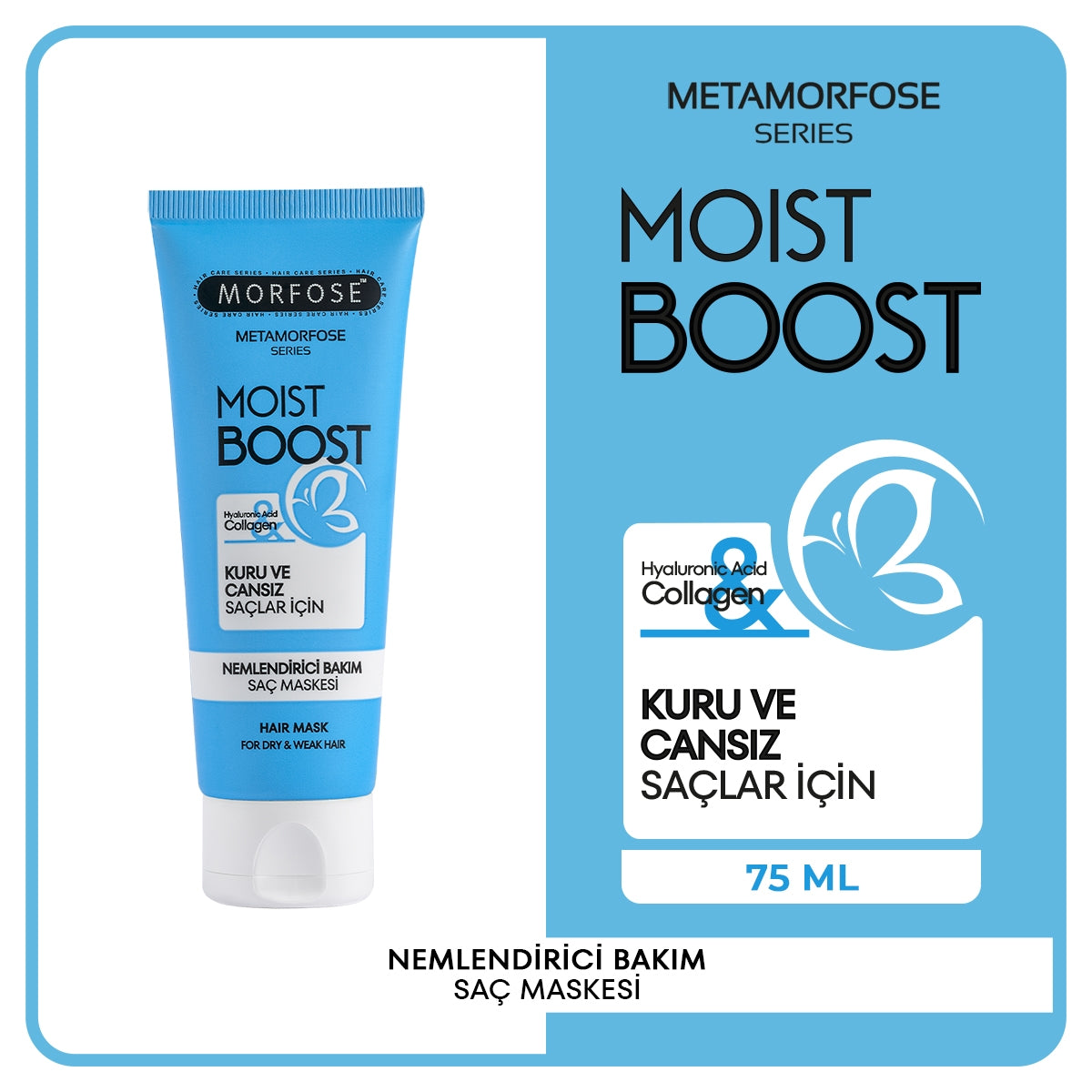 Saç Maskesi Metamorfose Nemlendirici Bakım 75 ml