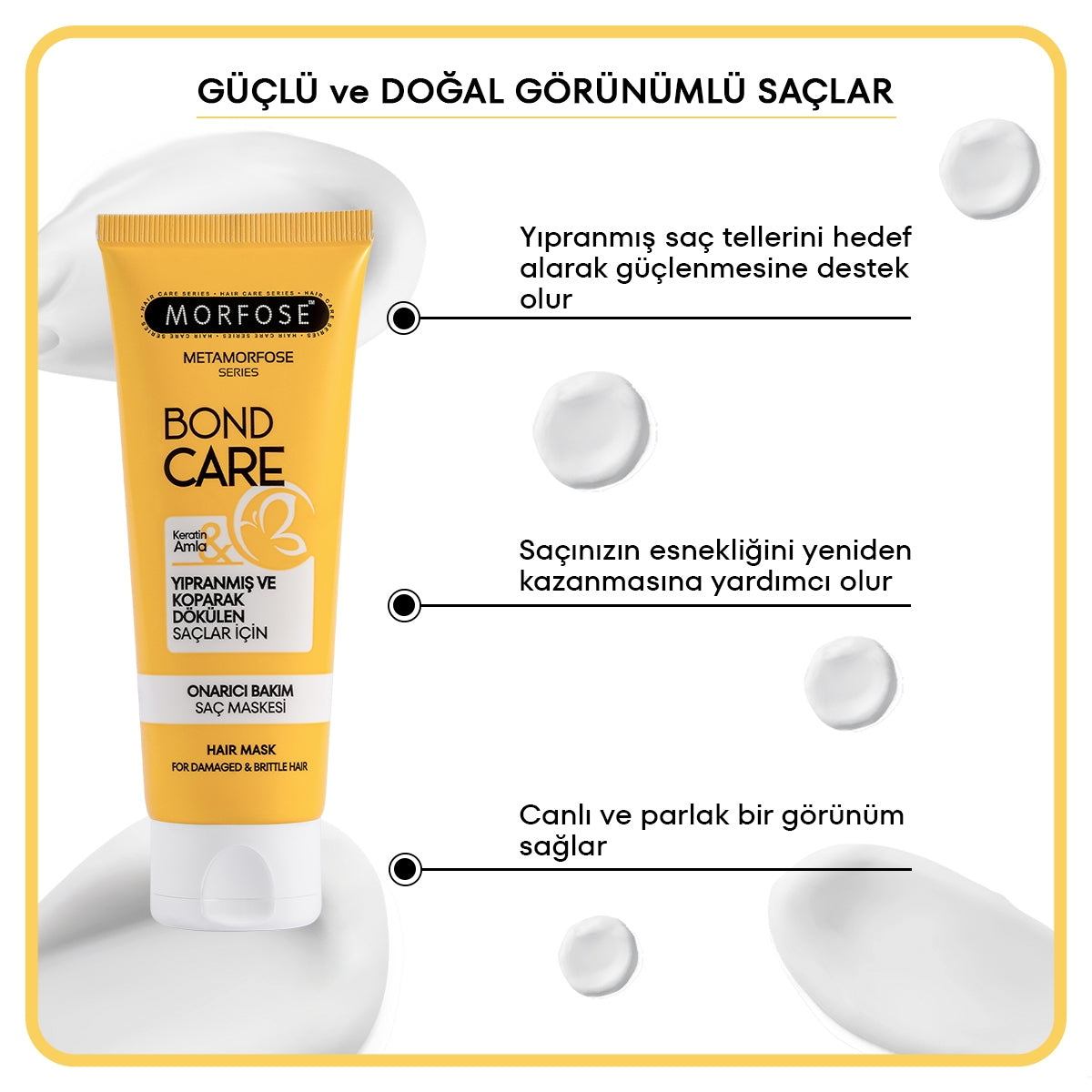Saç Maskesi Metamorfose Onarıcı Bakım 75 ml