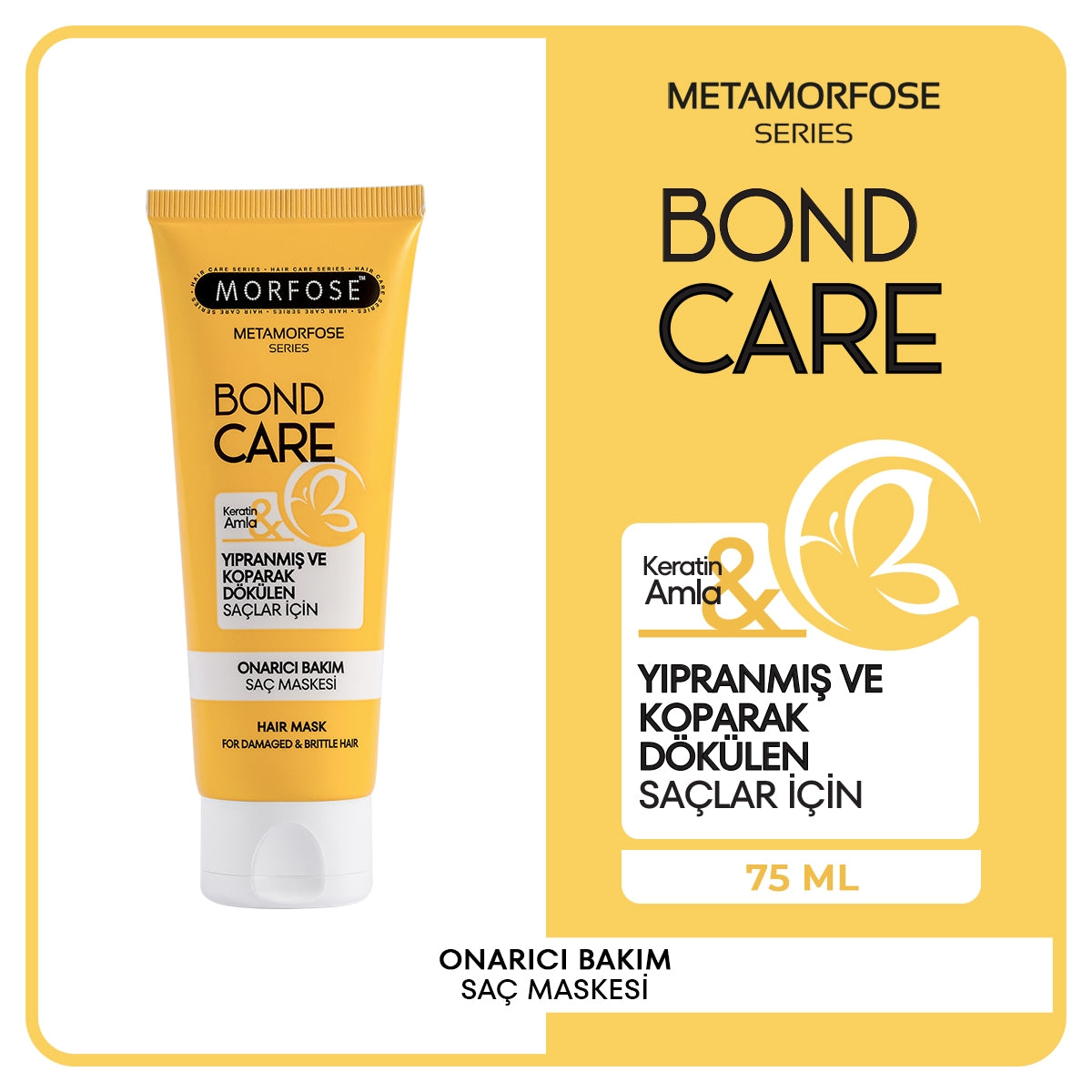 Saç Maskesi Metamorfose Onarıcı Bakım 75 ml