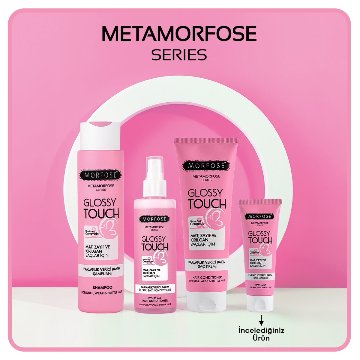 Saç Maskesi Metamorfose Parlaklık Verici Bakım 75 ml