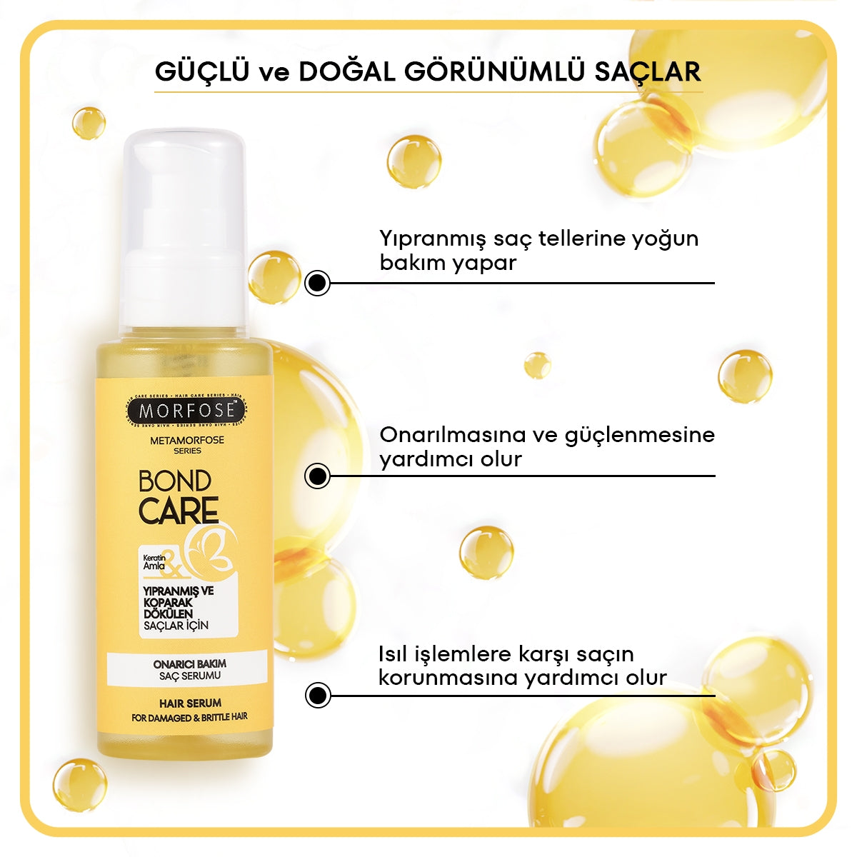 Saç Serumu Metamorfose Onarıcı Bakım 100 ml