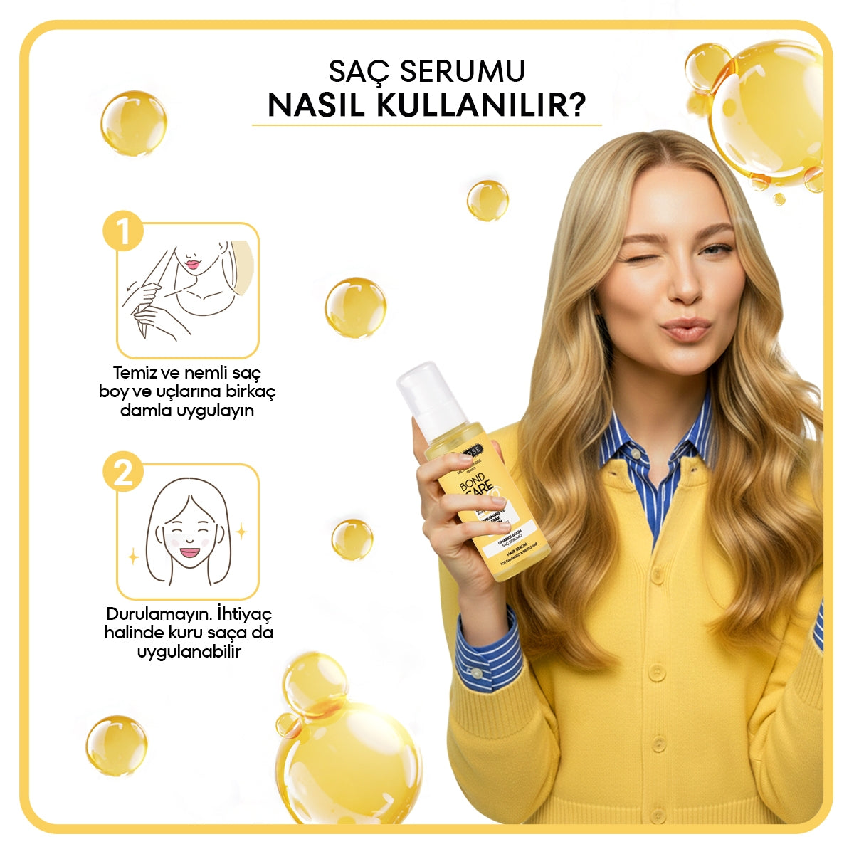 Saç Serumu Metamorfose Onarıcı Bakım 100 ml