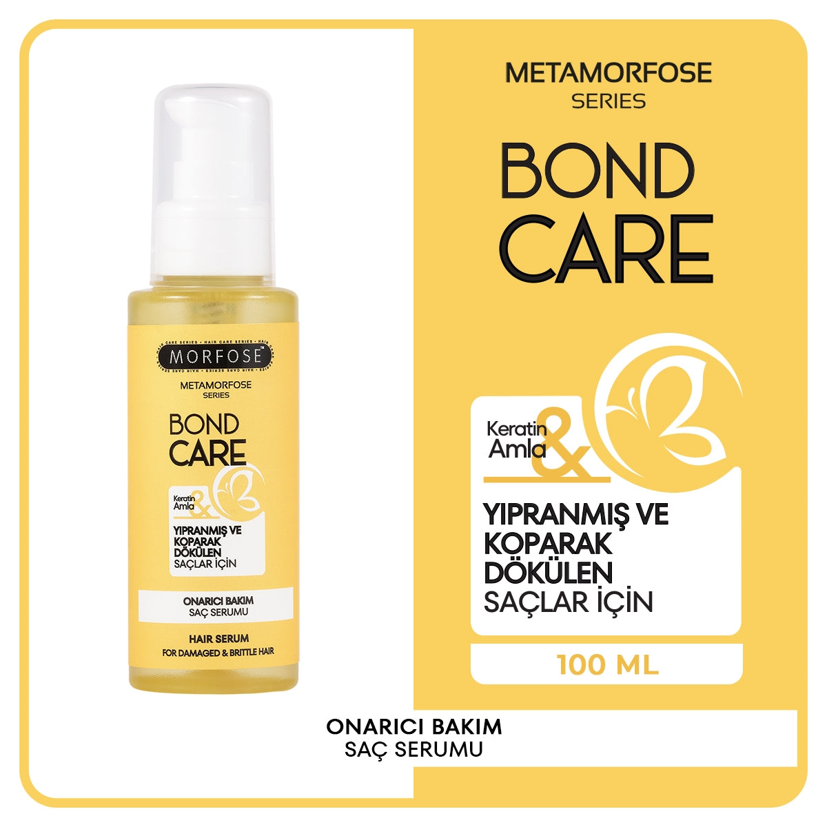 Saç Serumu Metamorfose Onarıcı Bakım 100 ml