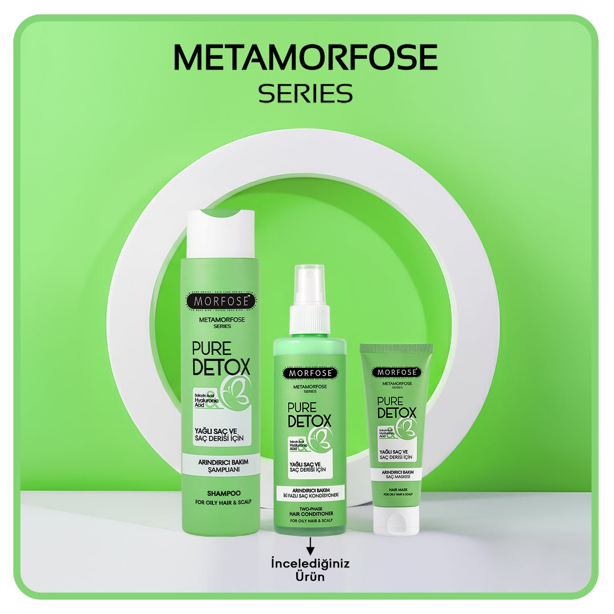 Sıvı Saç Kremi Metamorfose Arındırıcı Çift Fazlı 200 ml
